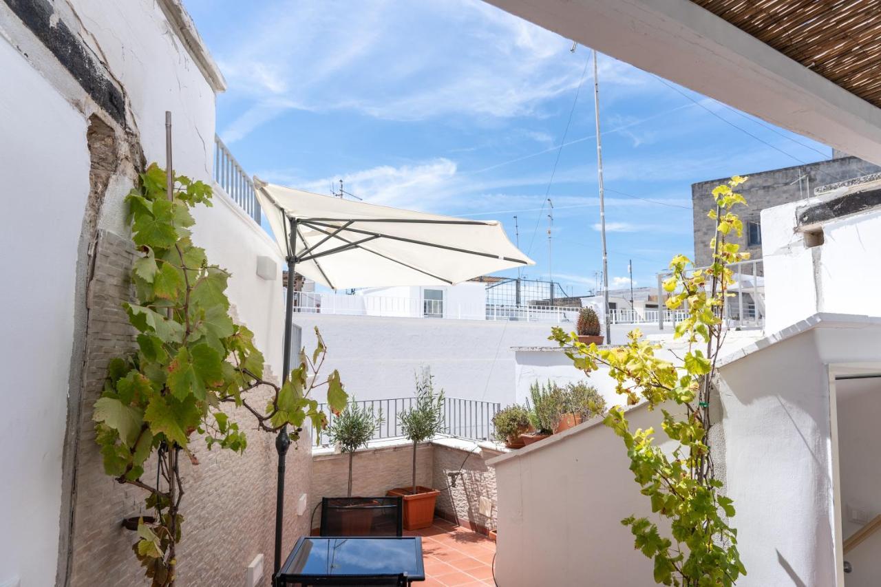 Wineart House, Terracielo Indipendente Nel Centro Di Monopoli Exterior foto