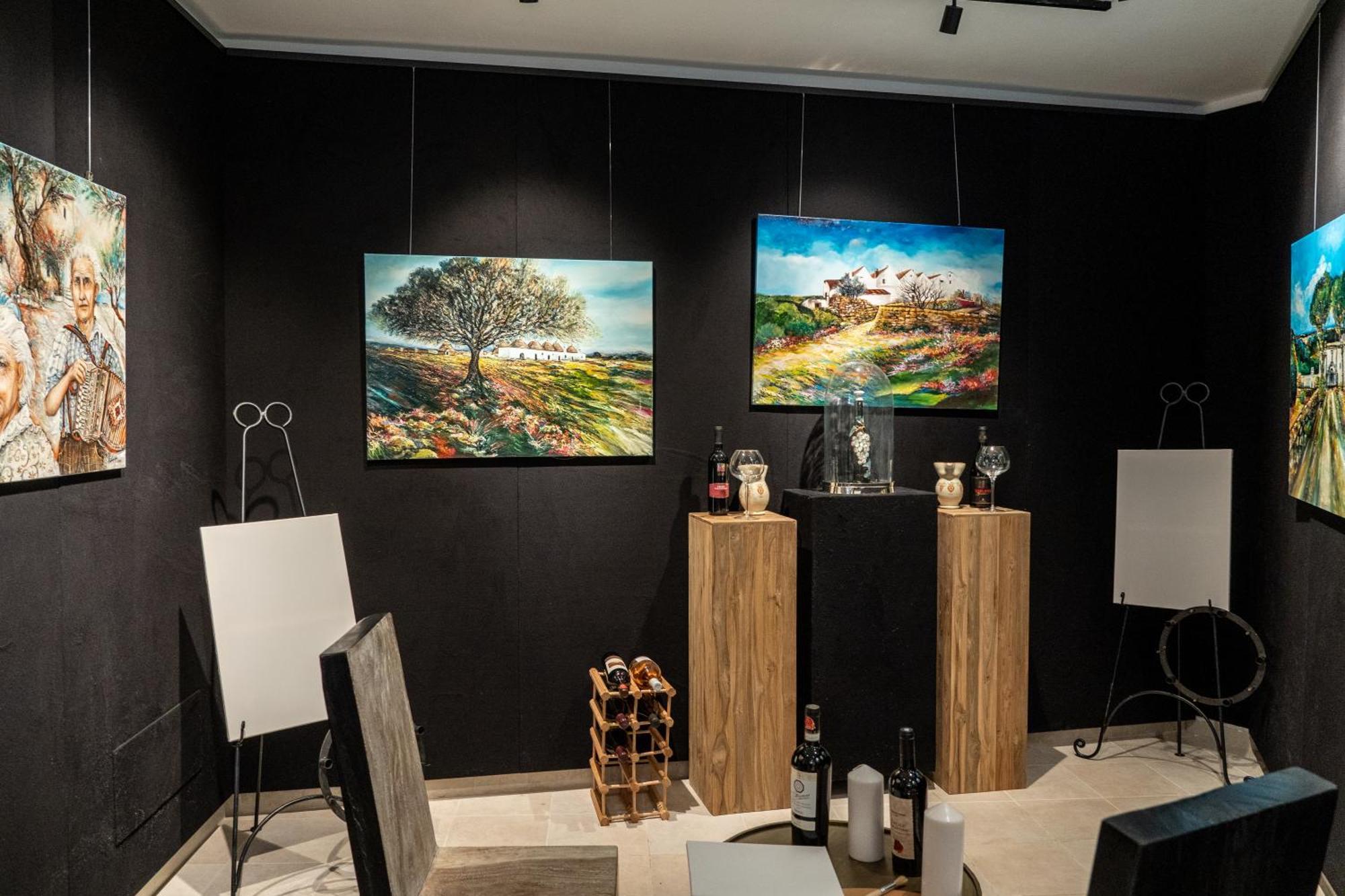 Wineart House, Terracielo Indipendente Nel Centro Di Monopoli Exterior foto